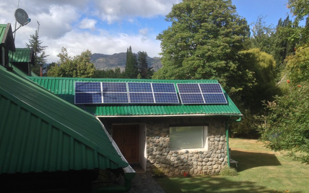 Paneles solares conectado en red eléctrica Radal II