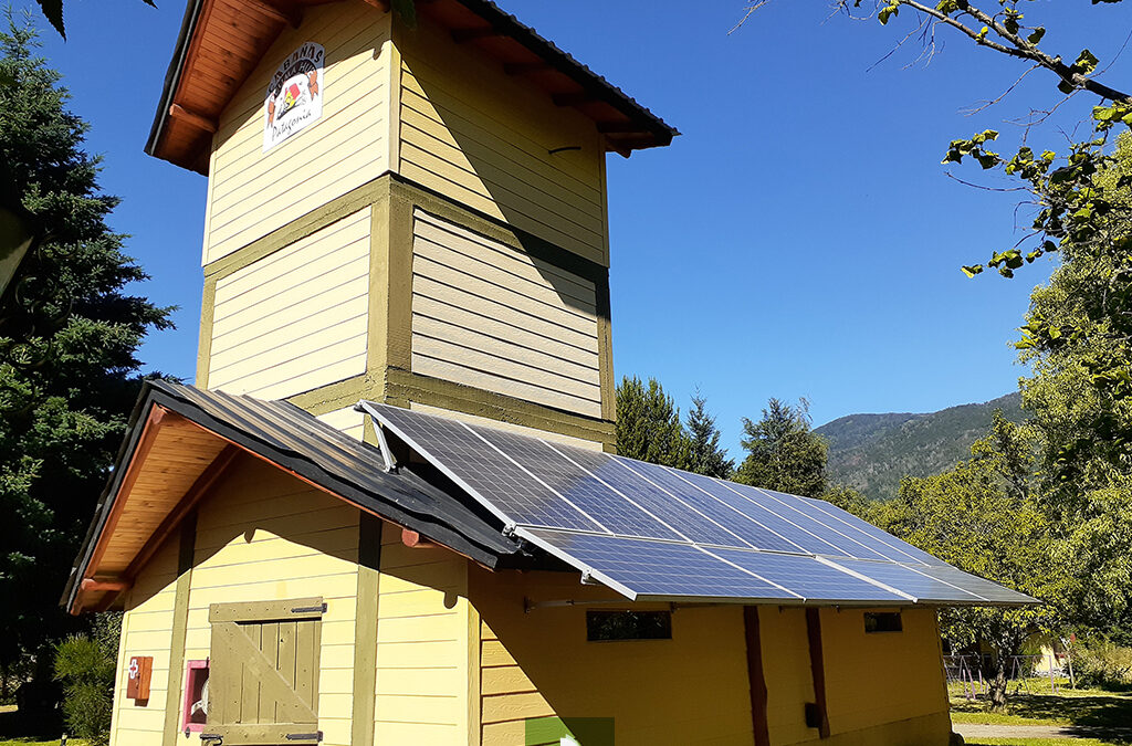 Generador solar On Grid en Cabañas Peuma Hue