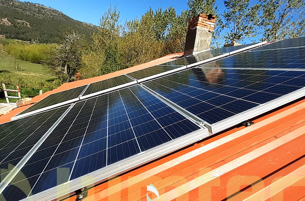 Sistema solar fotovoltaico en Mallin Ahogado