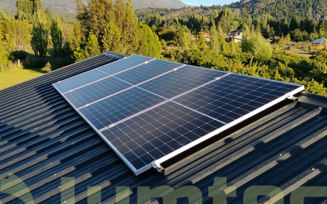 Sistema solar fotovoltaico en Paraje Entre Ríos