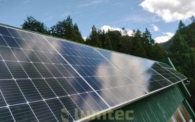 Sistema solar en Epuyen, Chubut