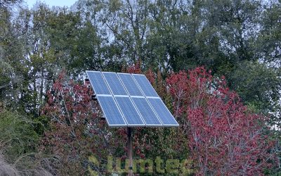 Reubicación de paneles solares