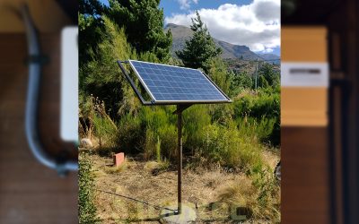 Sistema solar en Epuyen, Chubut